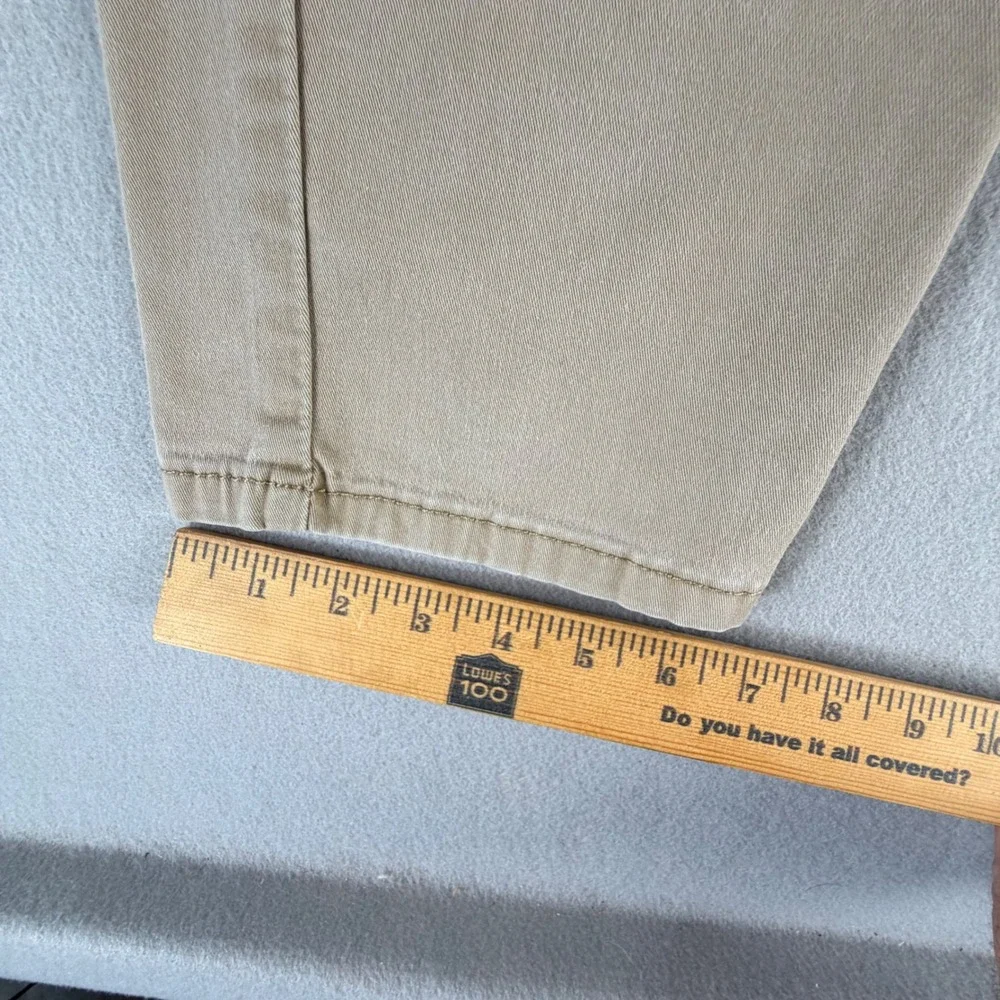Levi 511 Slim Fit Pants Mens 32x32 Khaki Tan Cotton Stretch Twill Casual Chinos